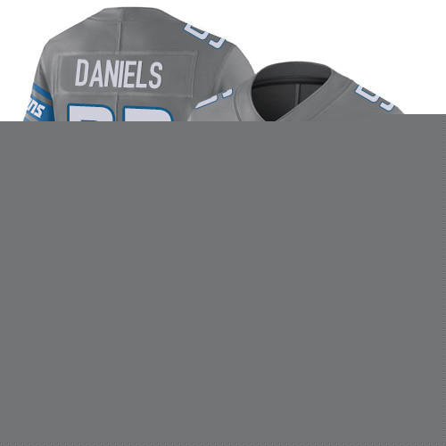Detroit Lions Limited Steel Women Mike Daniels Jersey NFL Football #96 100th Season Rush Vapor Untouchable